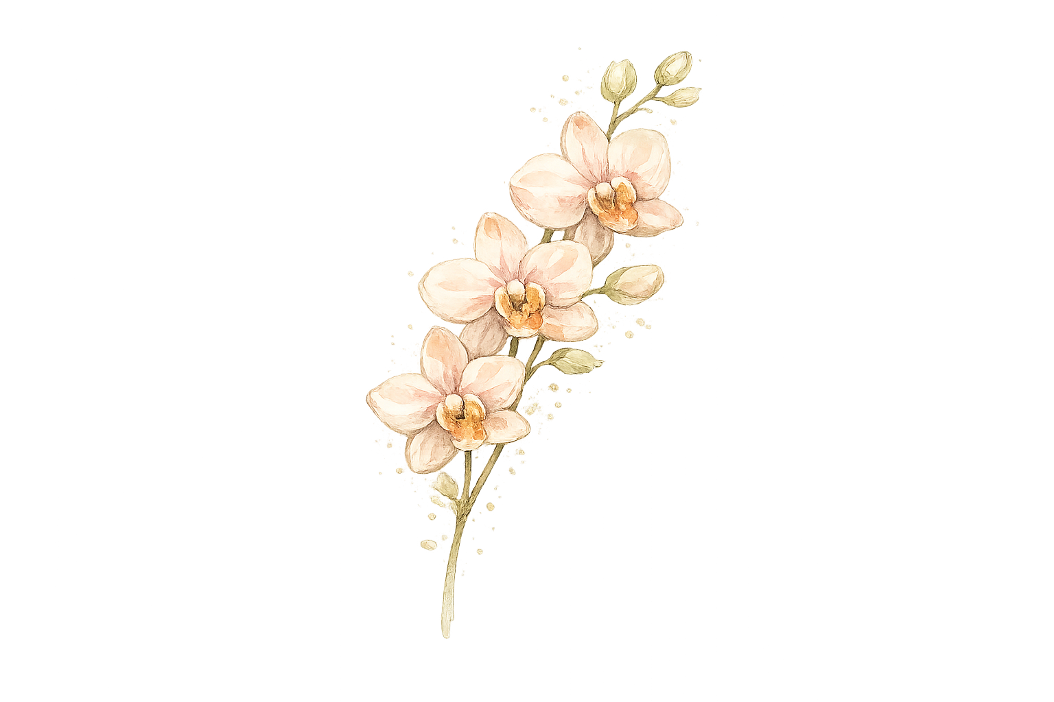 Ícono de flor de orquídea